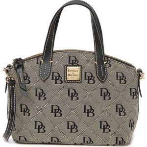 Dooney & Bourke black signature satchel